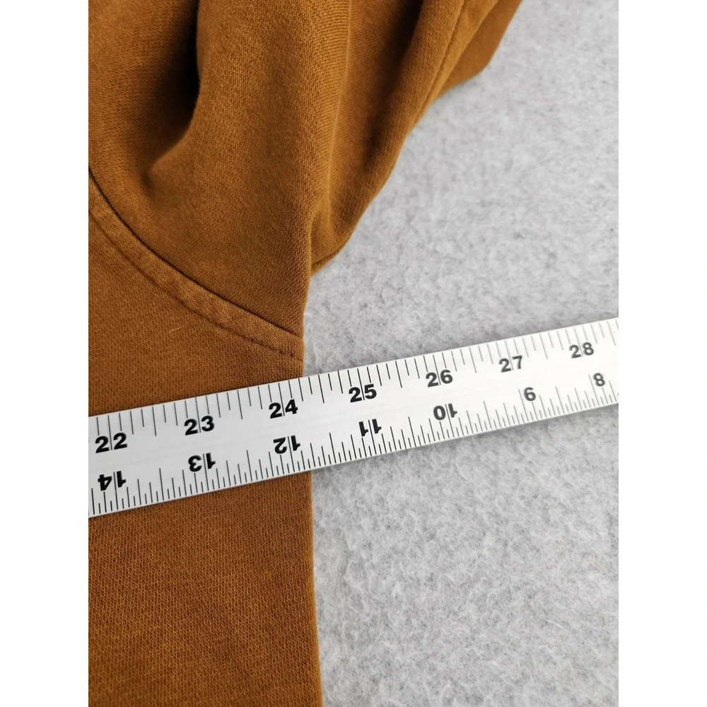 Levi's Graphic Logo Hoodie Relaxed Fit Dk Camel Color‎ Pullover Sweatshirt Large